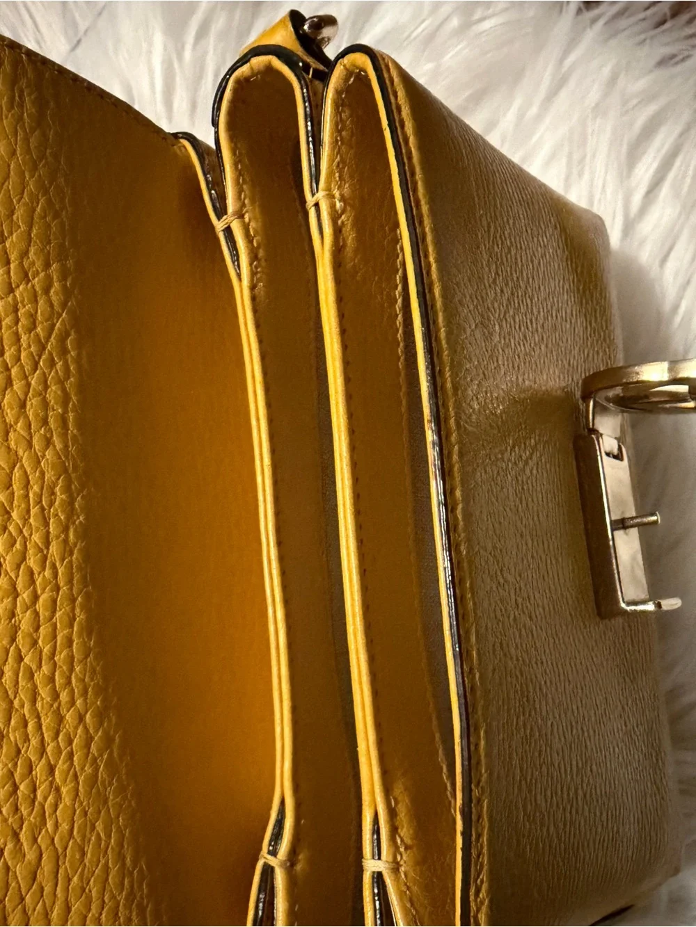 Gucci Dollar Calfskin Interlocking G Crossbody Bag